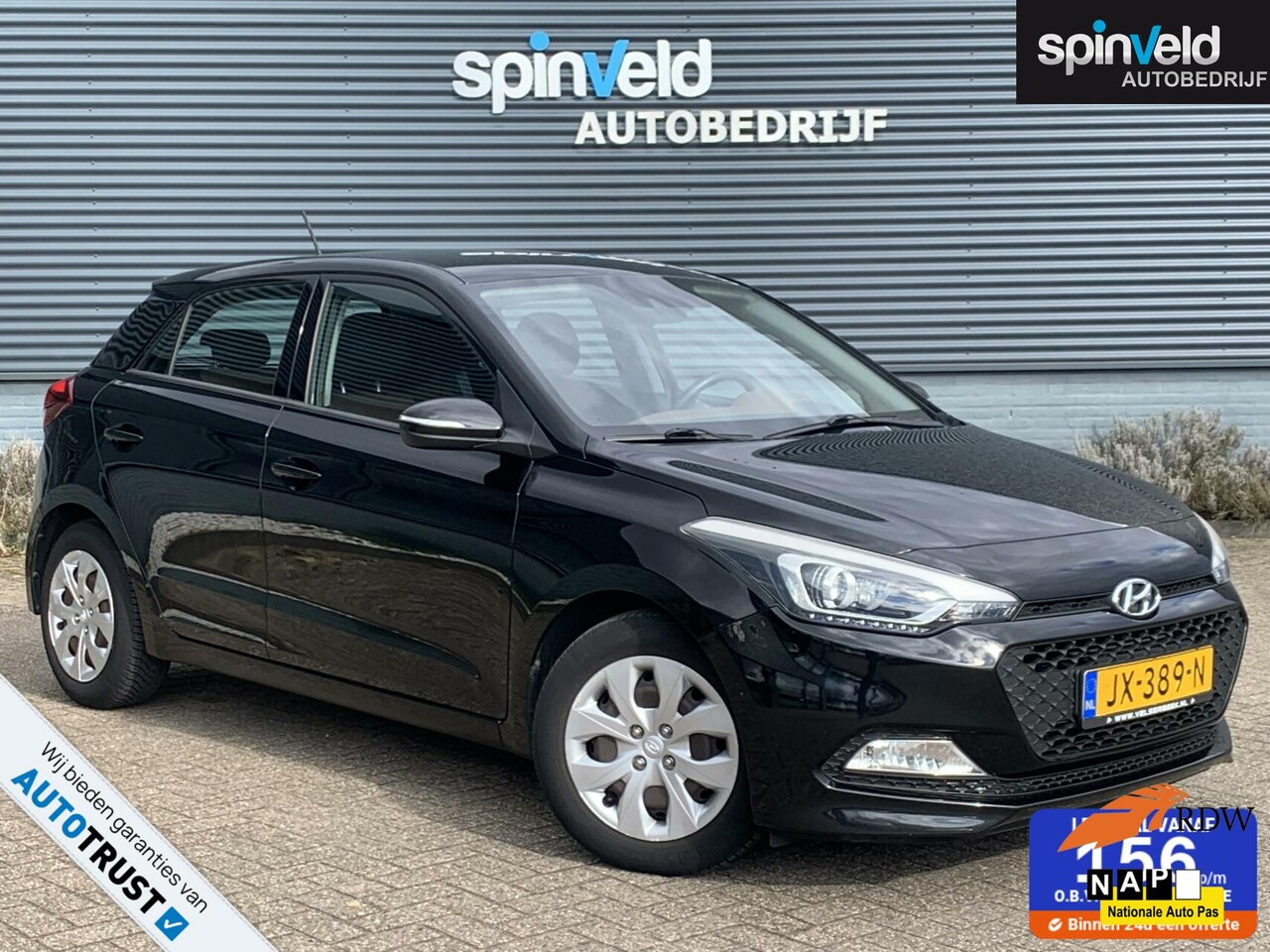Hyundai i20 - 1.2 HP i-Motion Comfort BJ`16 NAP NL Navi Camera 5drs - AutoWereld.nl