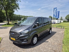 Ford Transit Custom - 130pk L2H1 DC L+R schuifdeur Camera Trekhaak lmv sidebars pdc