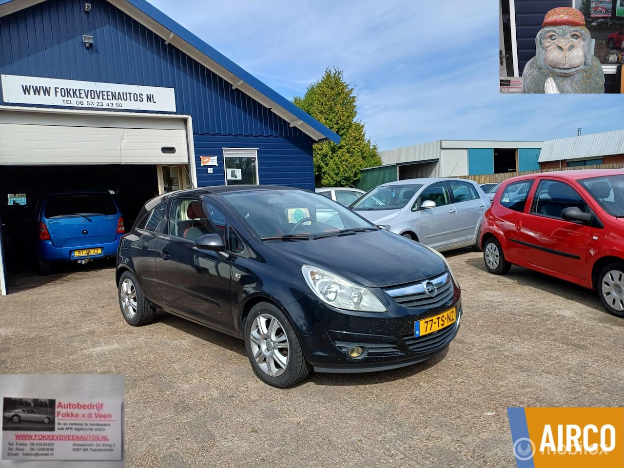 Opel Corsa - 1.2-16V Enjoy Garantie, alle inruil mogelijk - AutoWereld.nl
