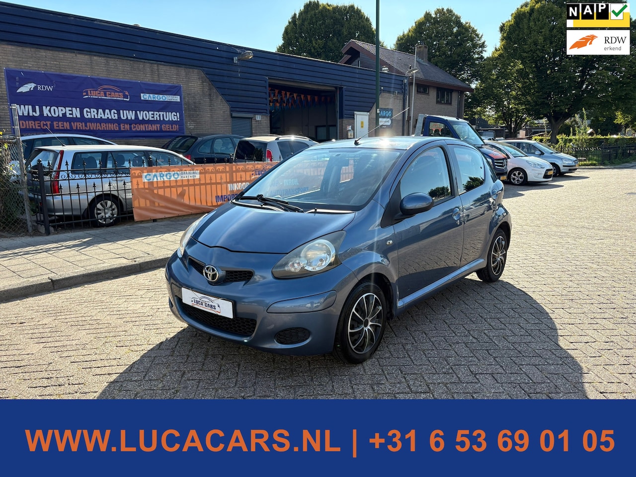 Toyota Aygo - 1.0-12V Comfort NIEUWE APK! 2X SLEUTEL! - AutoWereld.nl