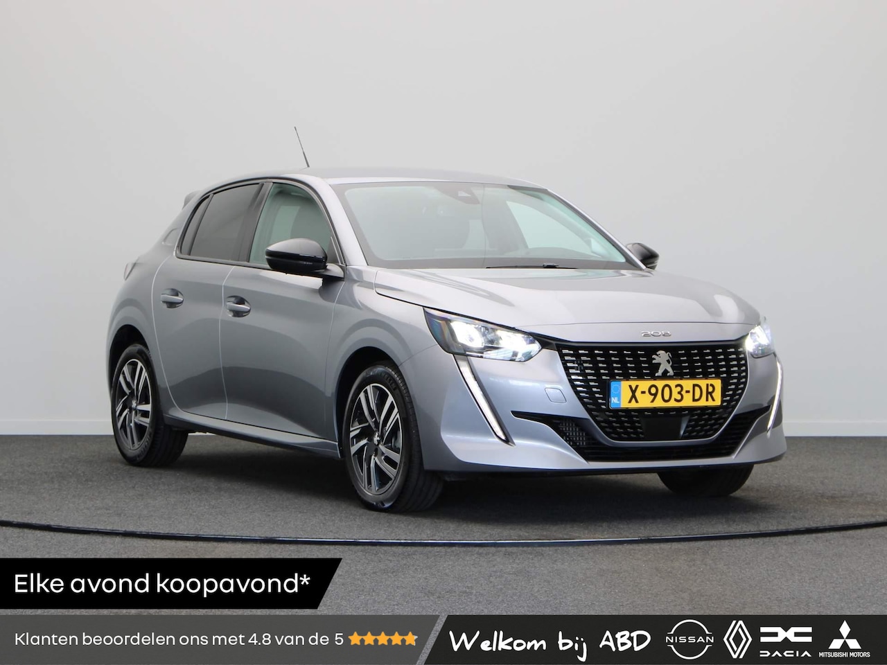 Peugeot 208 - 1.2 PureTech Allure Pack | Automaat | Stoelverwarming | Led Koplampen | Slechts 5130km | - AutoWereld.nl