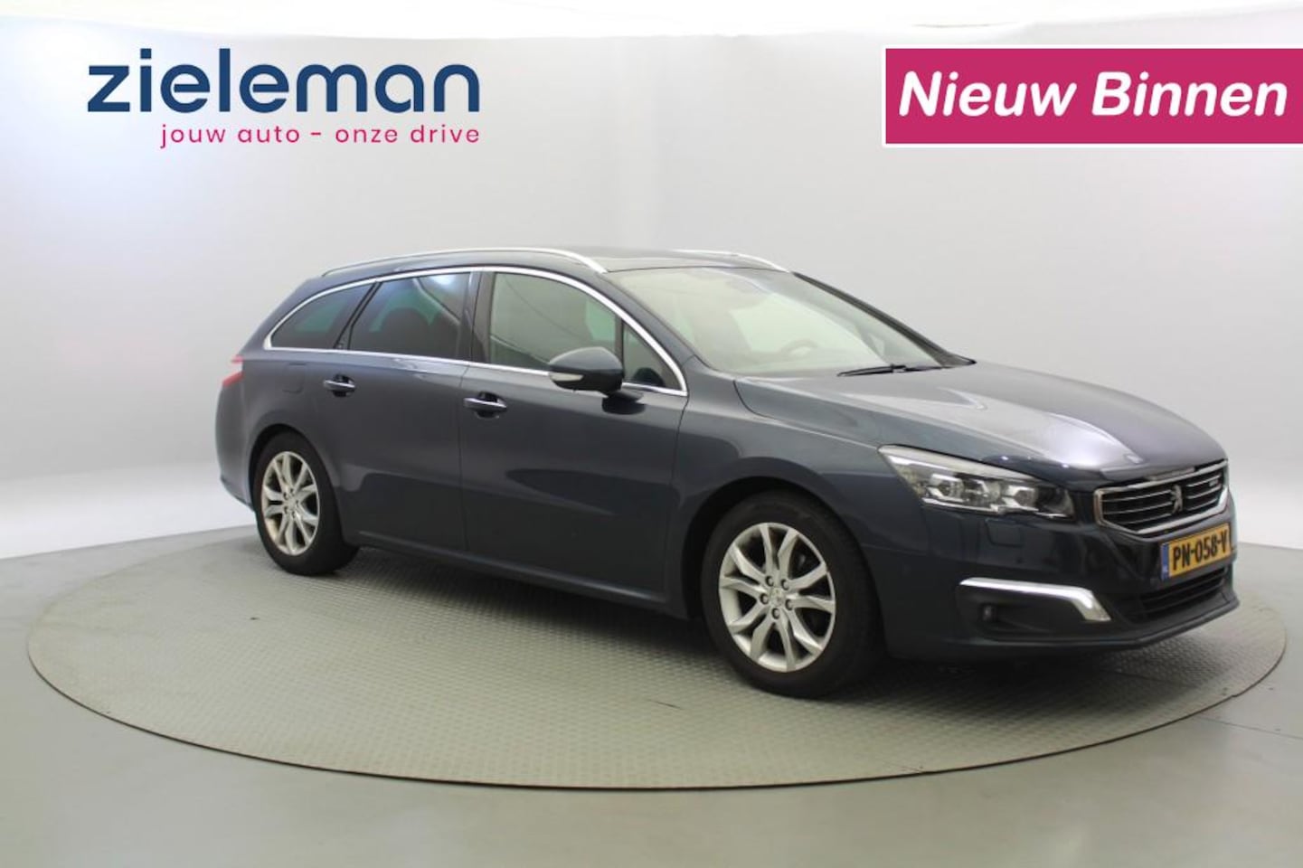Peugeot 508 - 1.6 BlueHDi Premium Automaat - Navi, Camera, Clima, Half Leer, Trekhaak - AutoWereld.nl