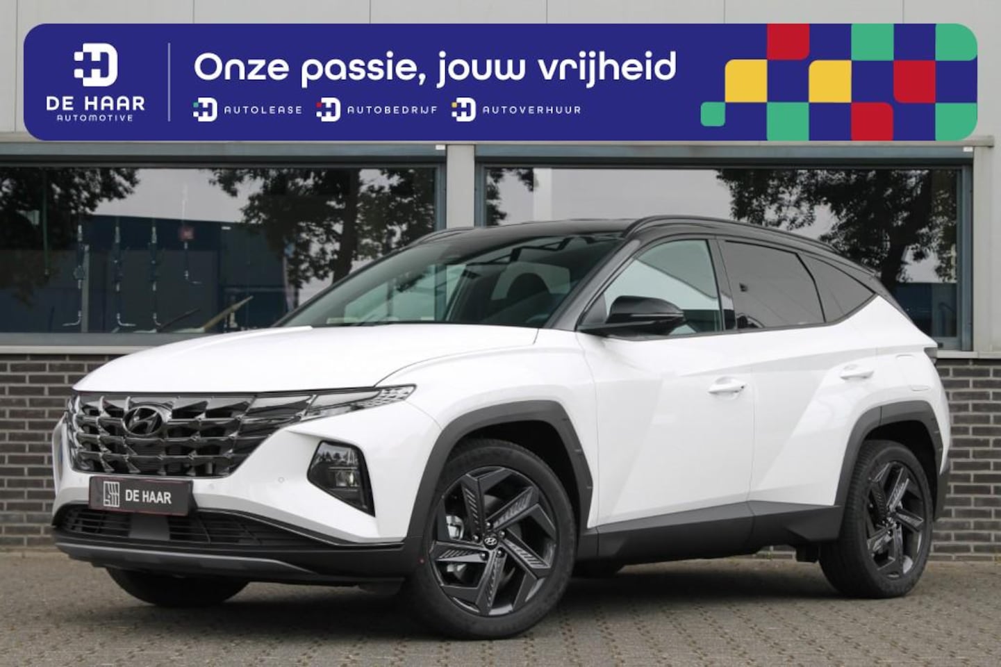 Hyundai Tucson - 1.6 T-GDI Advantage - Zwart Dak - 19'' LMV - LED - Trekhaak - AutoWereld.nl