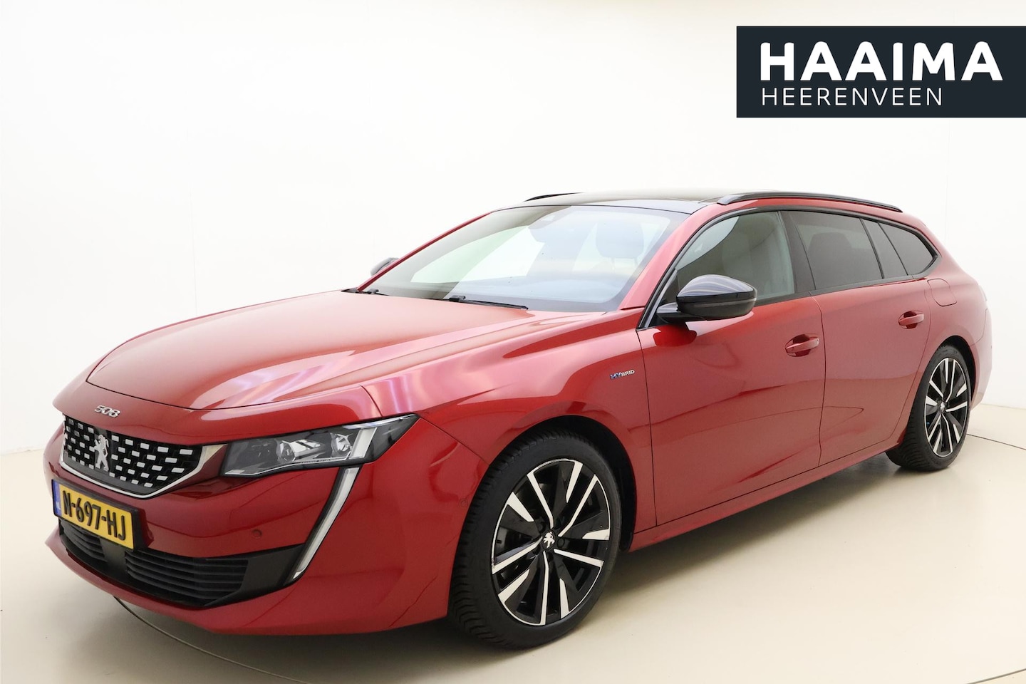 Peugeot 508 SW - 1.6 HYbrid Première 225pk | glazen Schuifdak | Trekhaak | Adaptive Cruise Control | Focal - AutoWereld.nl