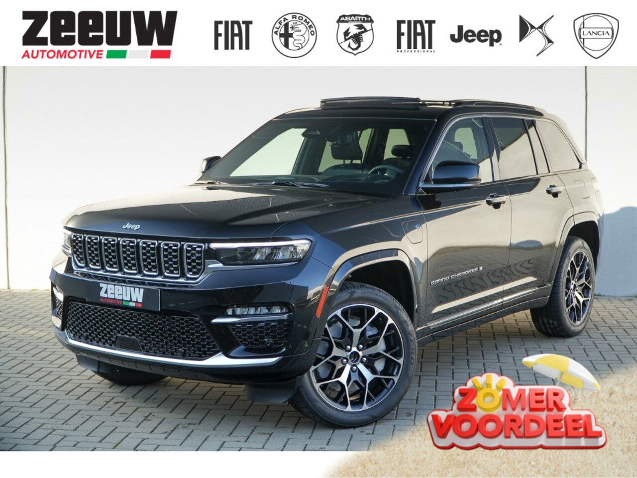 Jeep Grand Cherokee - Summit Reserve 4xe 380 PK | Leder | Pan dak | 21" - AutoWereld.nl