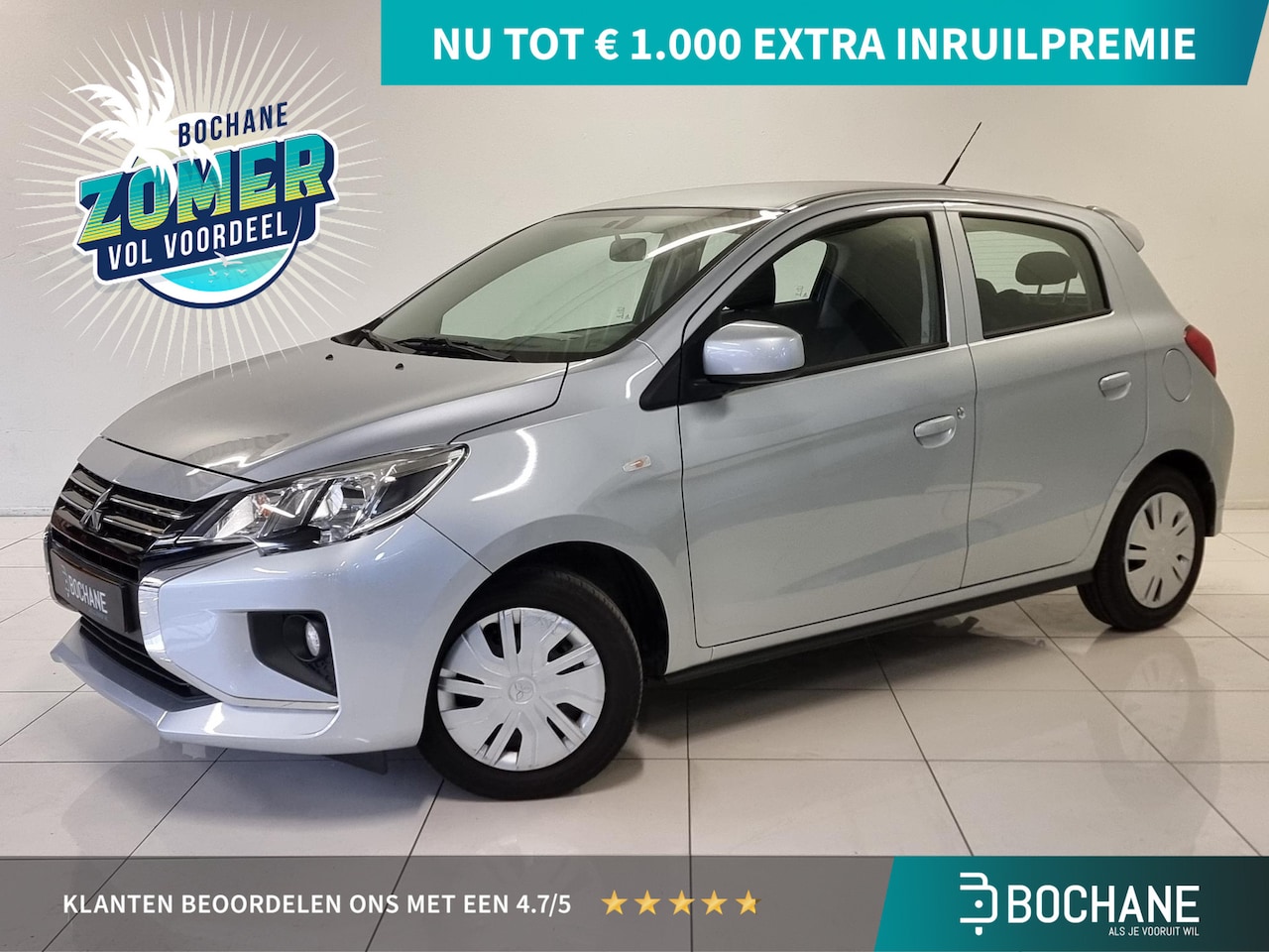 Mitsubishi Space Star - 1.2 Connect+ | Apple Carplay & Android Auto navigatie | Airco | DAB+ | - AutoWereld.nl