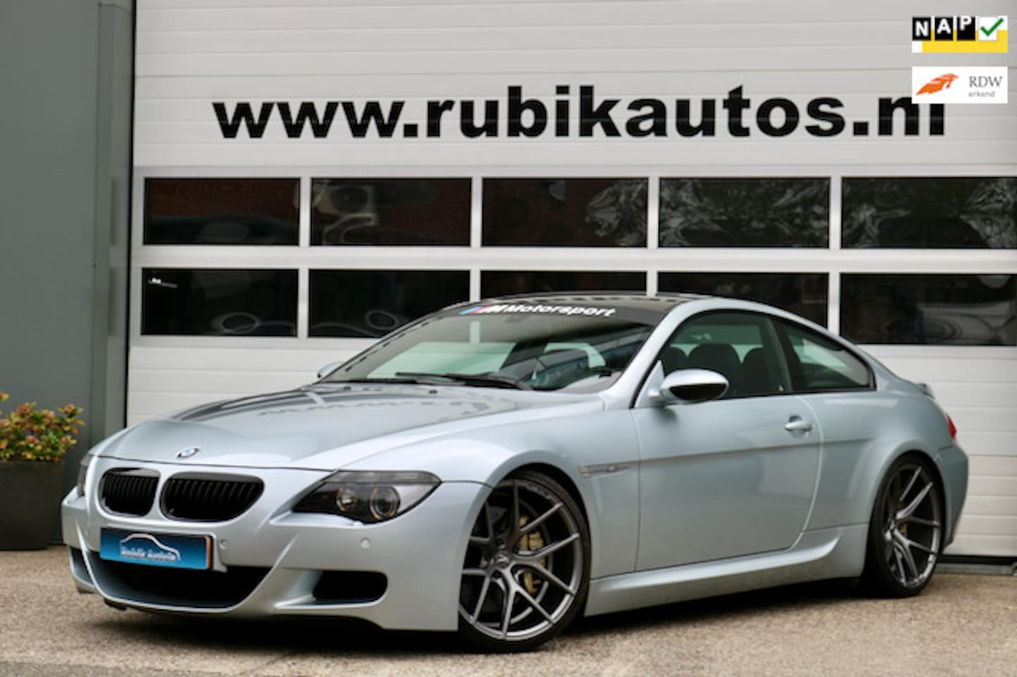 BMW M6 - 6-serie Coupe 5.0i V10 |Zwart leder |20 inch |Org.NL - AutoWereld.nl