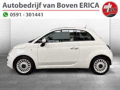 Fiat 500 - 1.2 Lounge Leder Airco Stoelverw. Pdc Panodak
