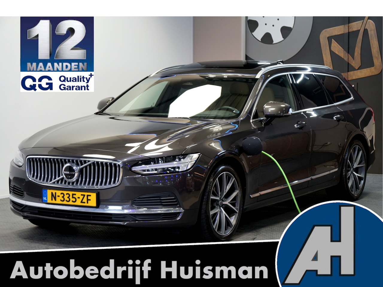 Volvo V90 - 2.0 T6 AWD 250kW/340pk Aut8 Recharge Inscription Exclusive PANORAMADAK + HARMAN/KARDON + S - AutoWereld.nl