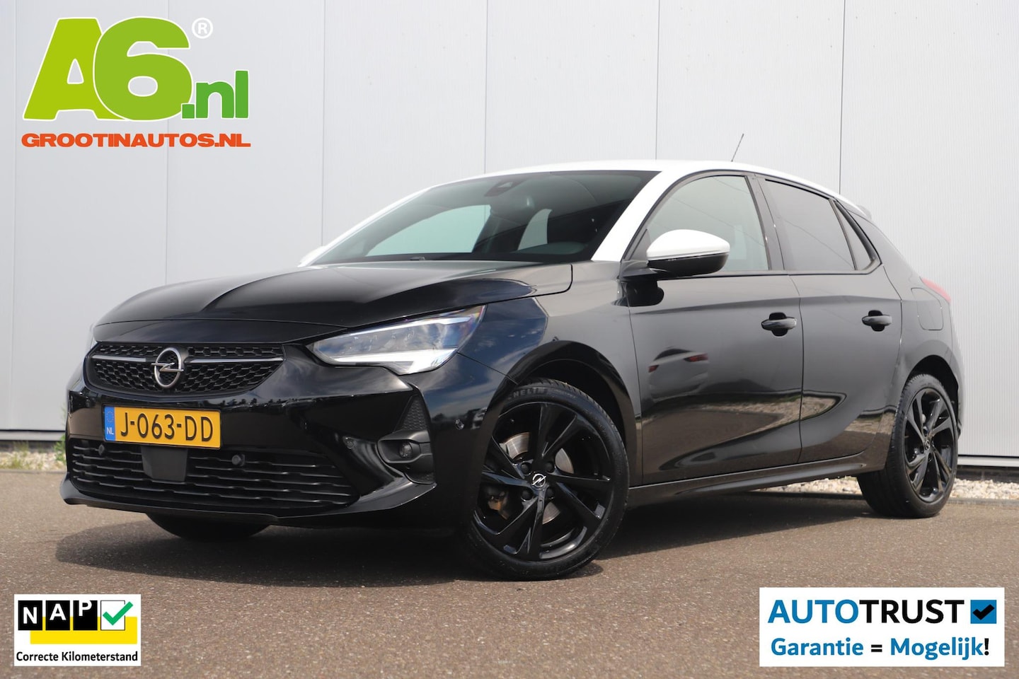 Opel Corsa - 1.2 GS Line Automaat 131PK Navigatie Achteruitrijcamera Carplay Climate Cruise Control Ful - AutoWereld.nl