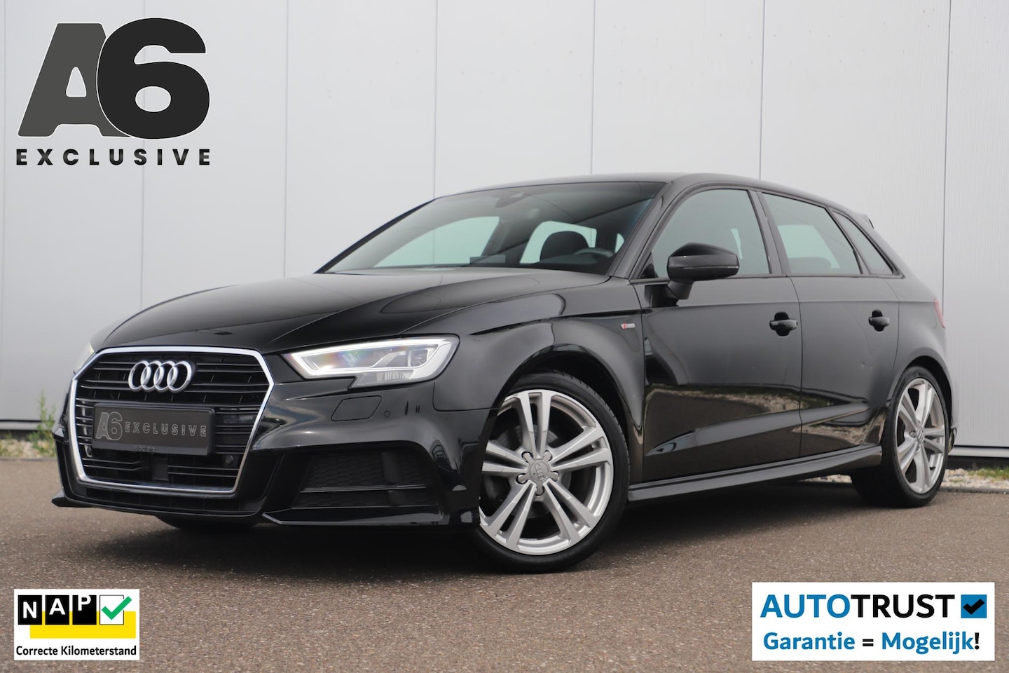 Audi A3 Sportback - 35 TFSI CoD S-Line Sport 150PK Automaat Virtual Cockpit Half Leder Stoelverwarming Navigat - AutoWereld.nl