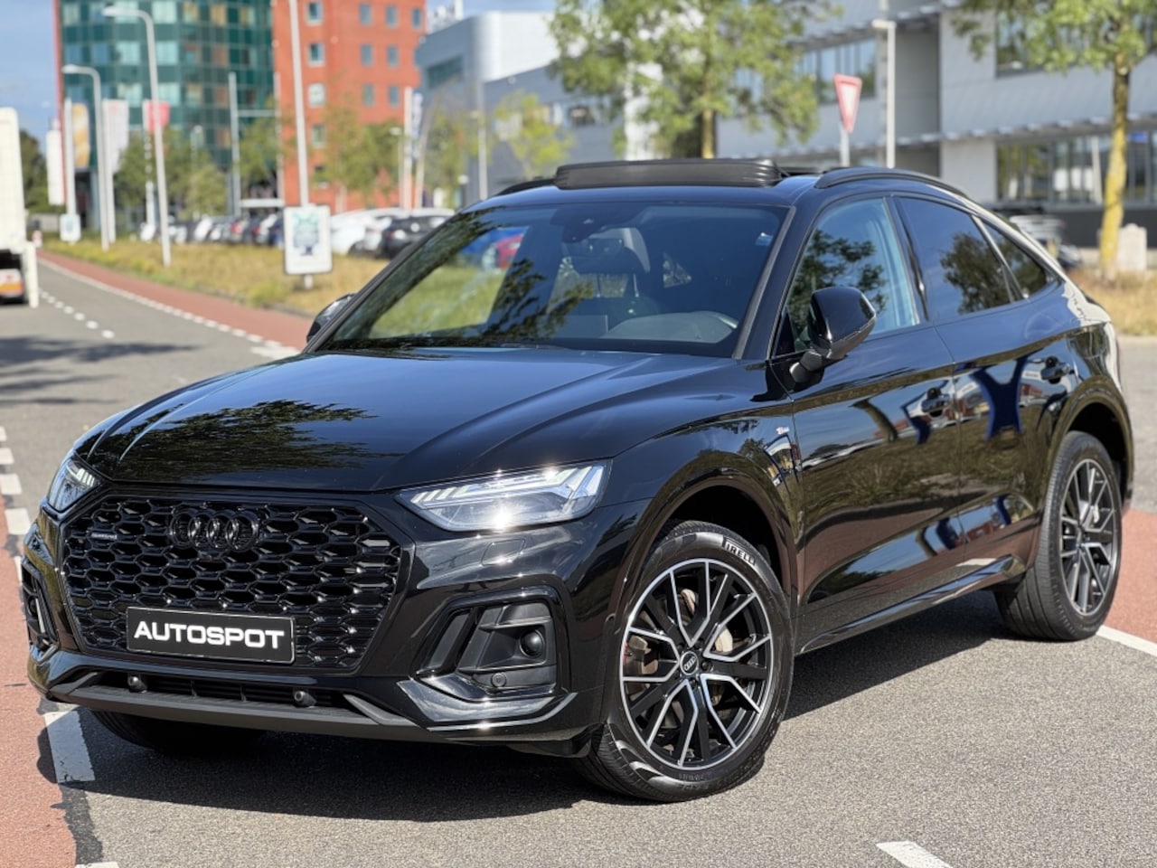 Audi Q5 Sportback - 50 TFSI e S-Line Black Ed. Pano Sfeerverlichting Camera - AutoWereld.nl