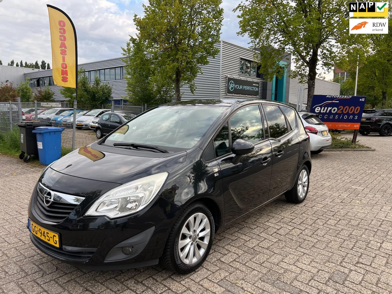 Opel Meriva - 1.4 Turbo Cosmo - AIRCO - 2013 - NIEUWE APK ! - AutoWereld.nl