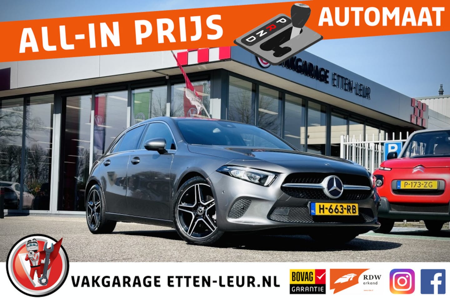 Mercedes-Benz A-klasse - 180 AUT | *13091 km!* Advantage | Widescreen MBUX | Stoelverwarm - AutoWereld.nl