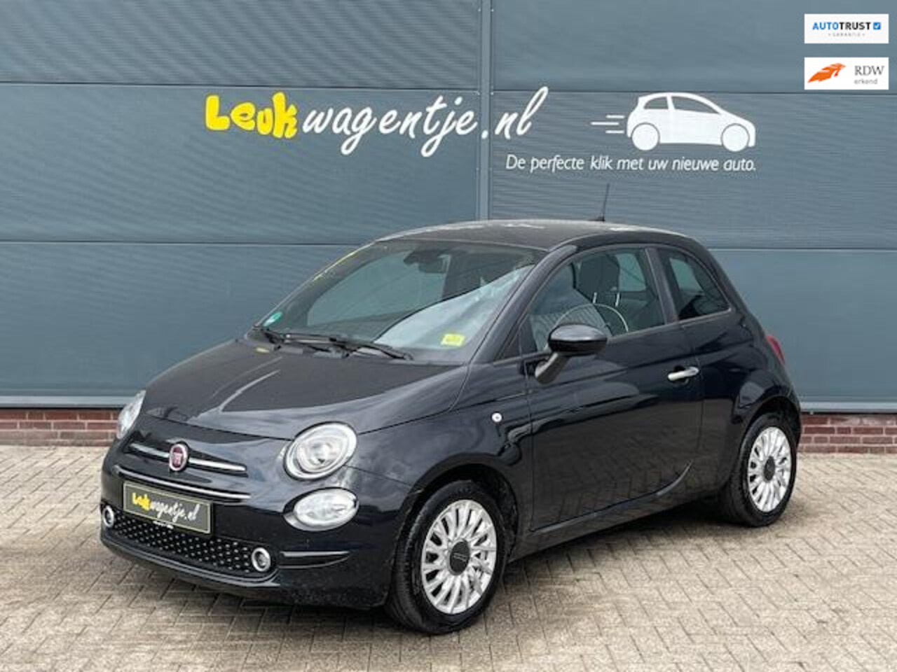Fiat 500 - 1.0 Hybrid Lounge *carplay *cruise *navi *dealerond - AutoWereld.nl