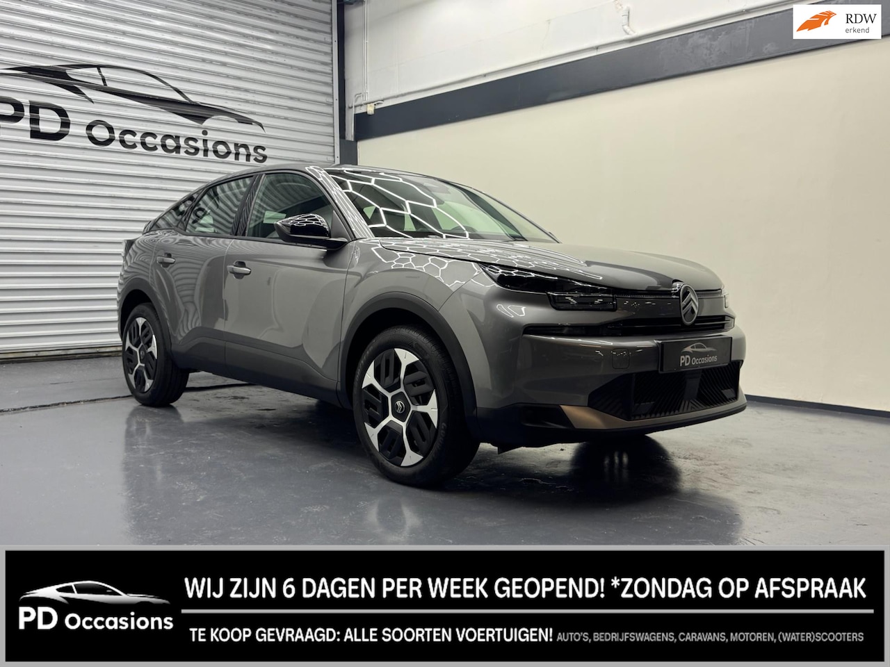 Citroën C4 - Hybrid 145PK - Camera - Cruise - Clima - Navi - Leer - AutoWereld.nl
