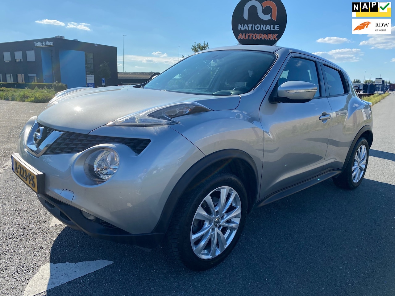 Nissan Juke - 2015 * 1.6 Connect Edition * AUTOMAAT * LMV * ELEC. RAMEN - AutoWereld.nl