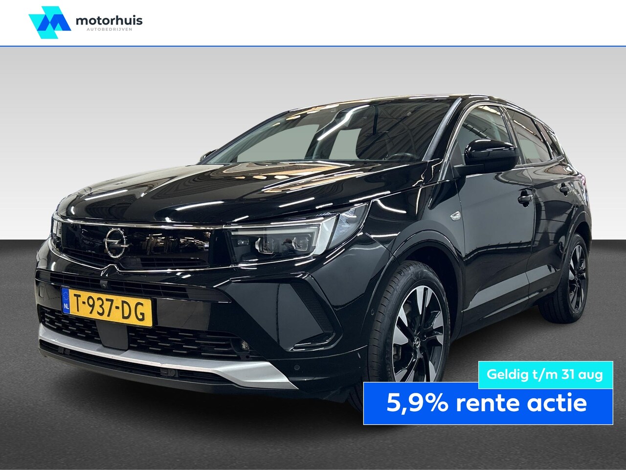 Opel Grandland - 1.6 HYBRID 225PK PHEV BUSINESS ELEGANCE NAVI PRO INTELLILUX CAMERA PDC TREKHAAK NAP - AutoWereld.nl