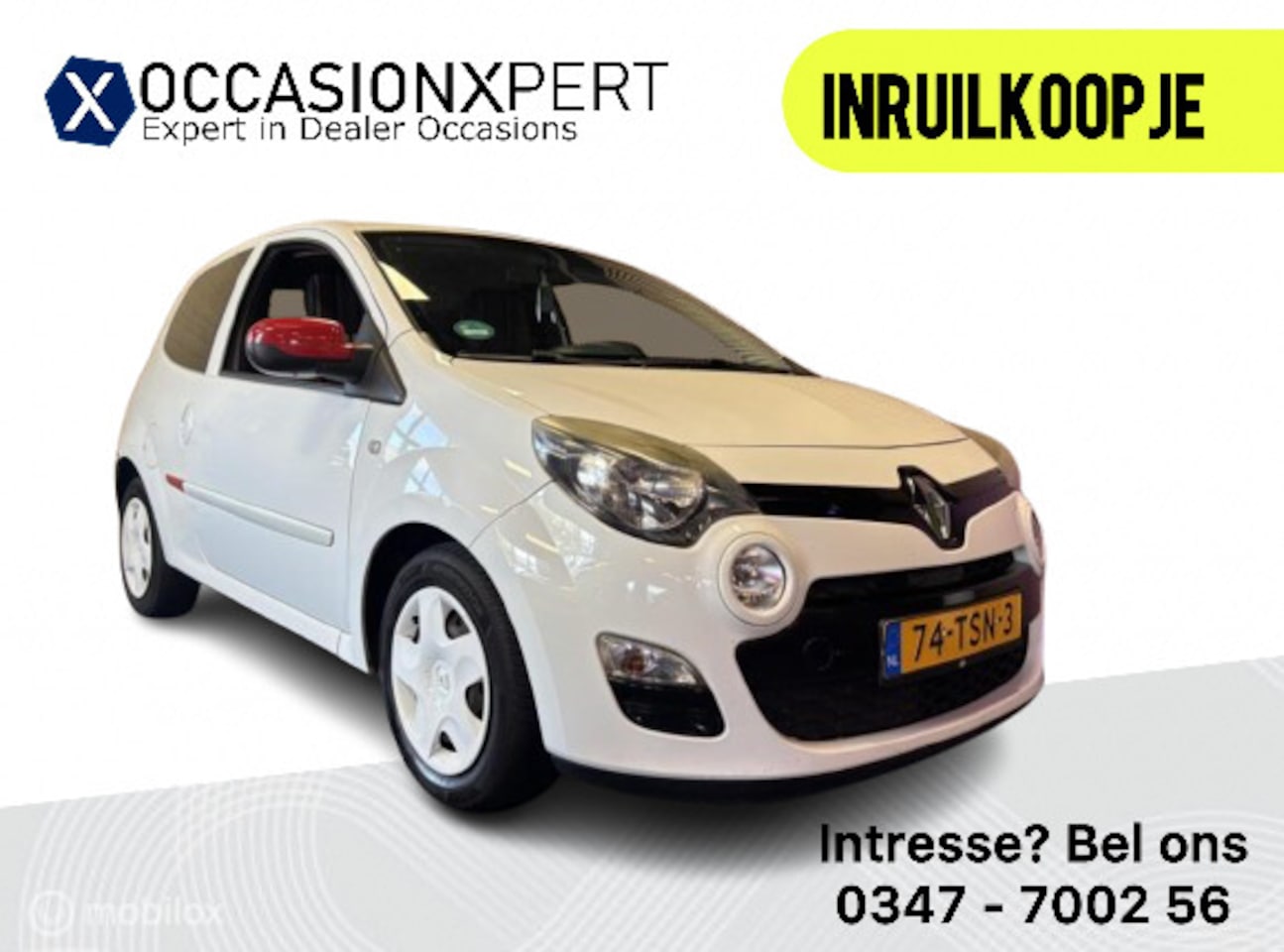 Renault Twingo - 1.2 16V Authentique AIRCO - AutoWereld.nl