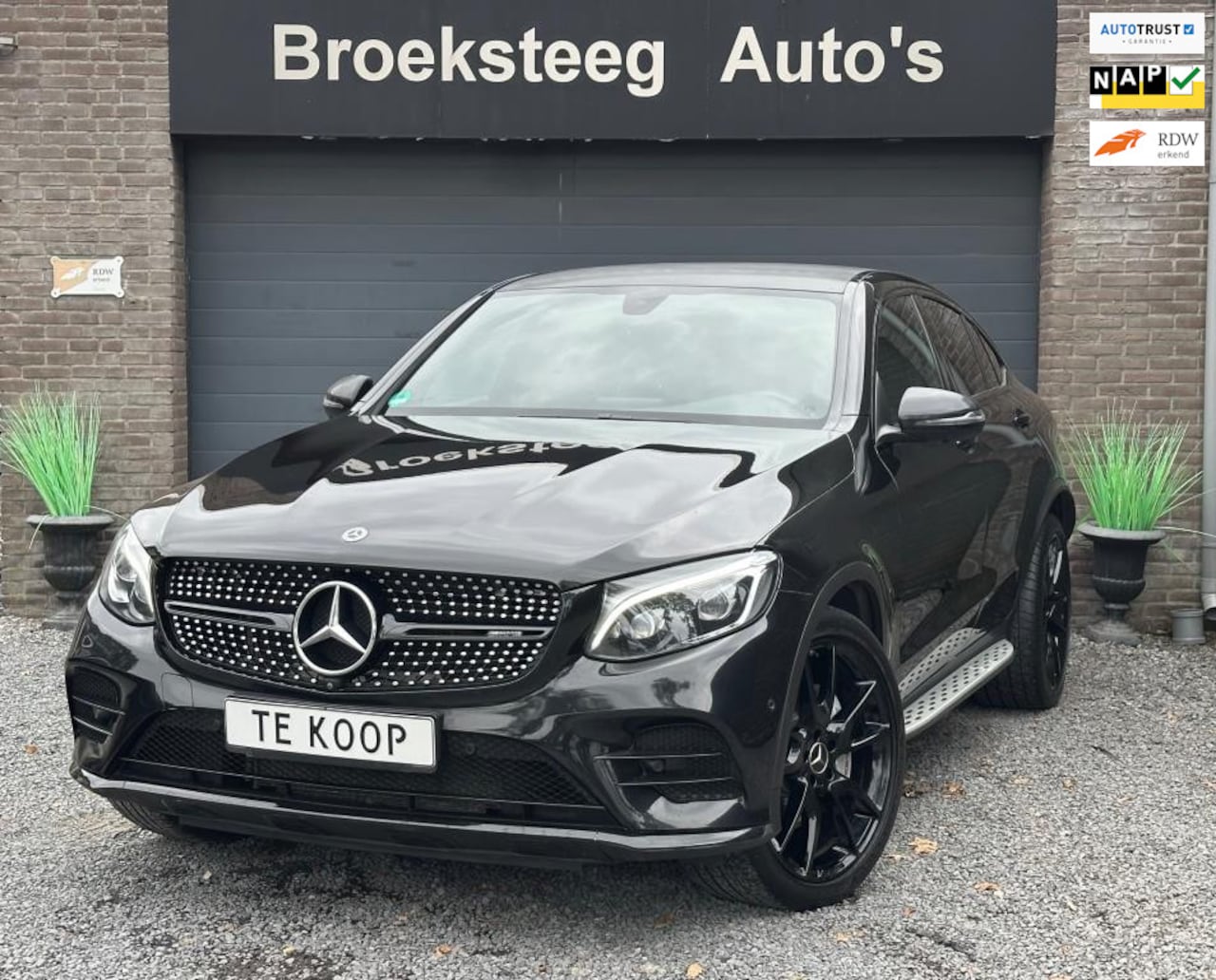 Mercedes-Benz GLC-klasse Coupé - 43 AMG 4MATIC 360/BlackonBlack - AutoWereld.nl