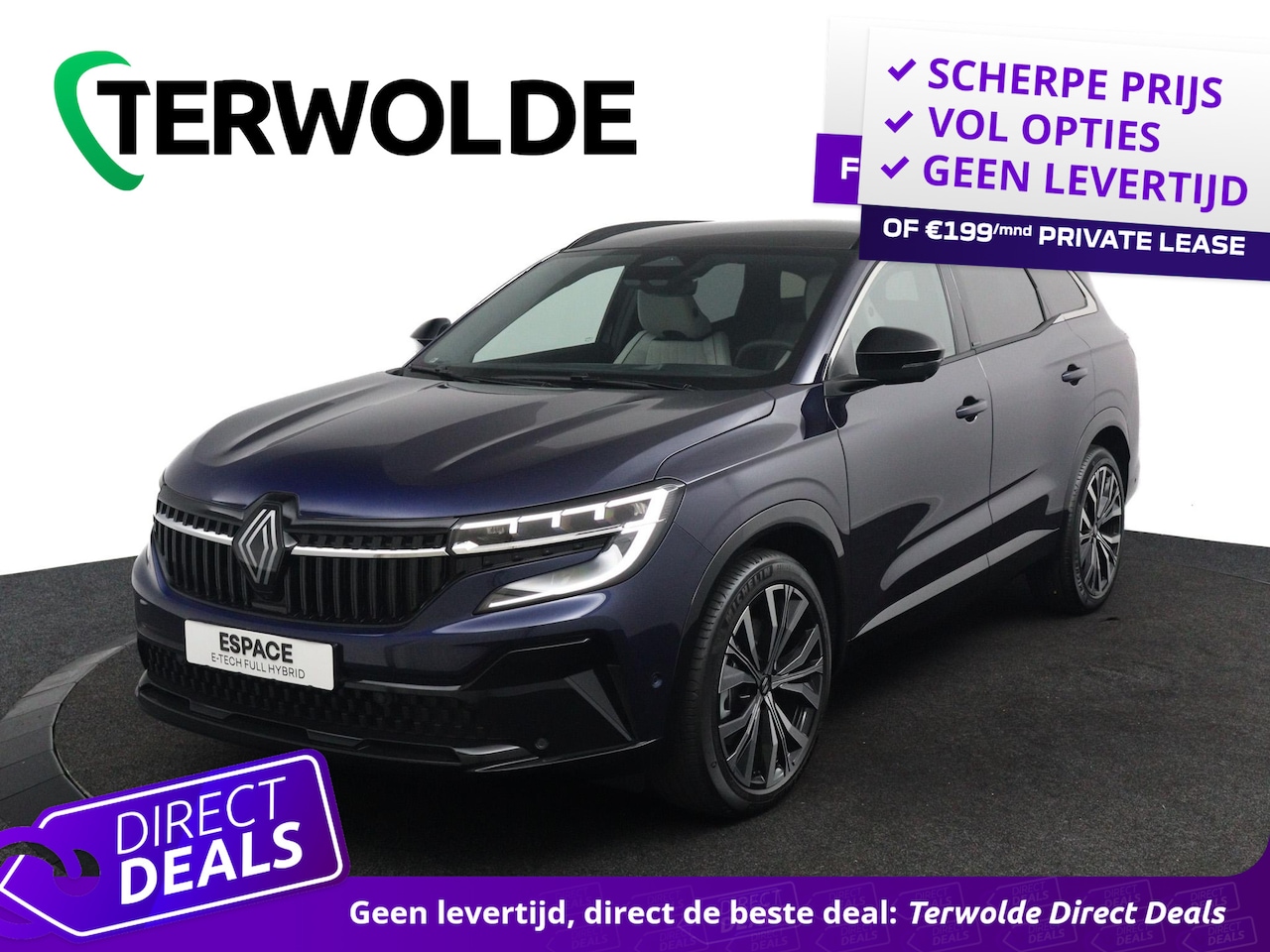 Renault Espace - E-Tech full hybrid 200 iconic 5p. | €5.040 Korting! | Harman Kardon Premium Sound | Advanc - AutoWereld.nl