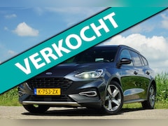 Ford Focus Wagon - 1.0 EcoBoost Hybrid Active X Business - Chrome Blue - Panoramadak