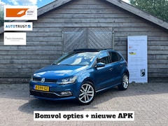 Volkswagen Polo - 1.2 TSI Highline | Clima | Pano | Navi | Led | Lichtmetaal | Bomvol opties | Nieuwe APK |