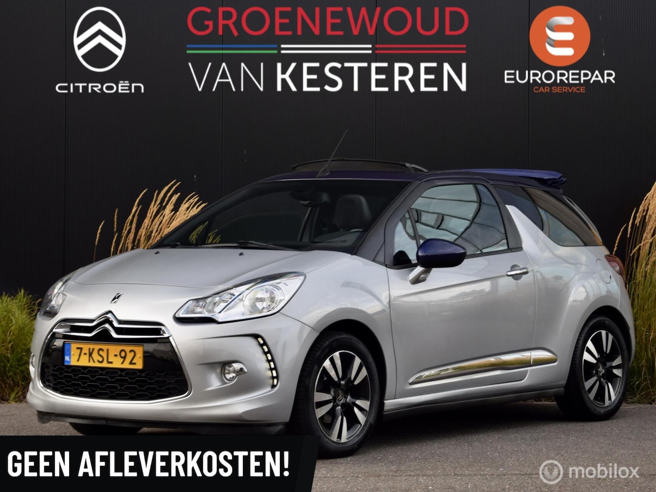 Citroën DS3 Cabrio - So Chic | Sportstoelen | Navi | Clima| - AutoWereld.nl