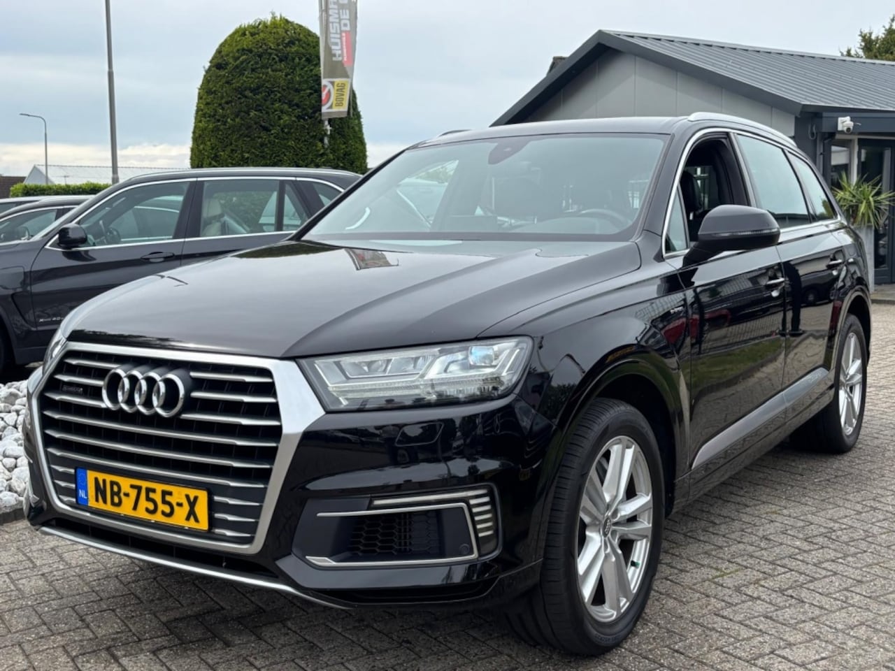 Audi Q7 - 3.0 TDI E-Tron Quattro Sport 2016 Zwart NL Auto - AutoWereld.nl