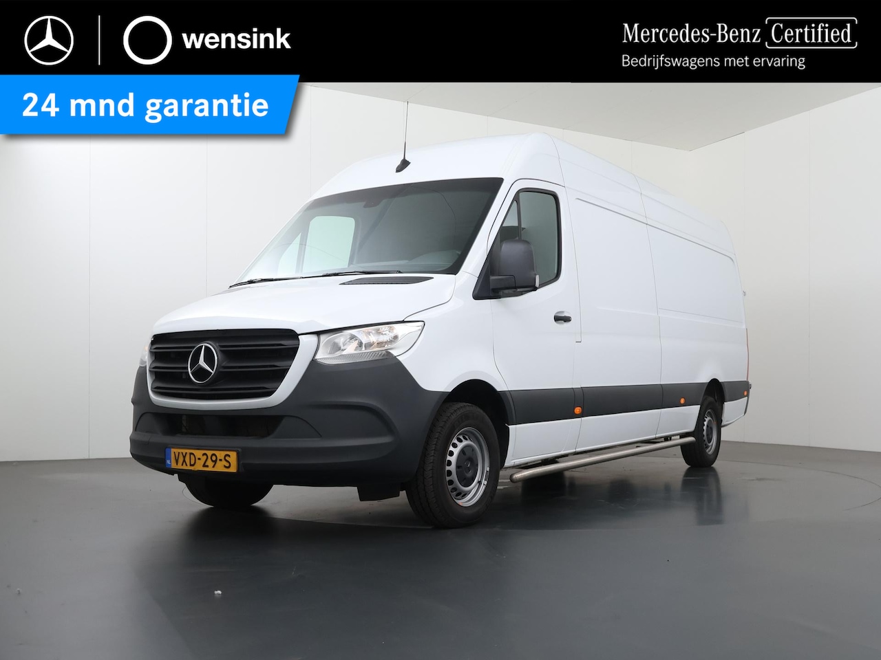Mercedes-Benz Sprinter - 315 CDI L3 H2 | Aut. | Bluetooth | Parkeercamera | Airco | Keyless Go | 3-zits | Certified - AutoWereld.nl