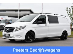 Mercedes-Benz Vito - 119 CDI L3 DC PB Edition Camera, Cruise, 190pk, Multimedia, Automaat, Trekhaak, Leder, Uni