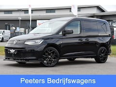 Volkswagen Caddy Cargo - 2.0 TDI Exclusive Black Edition Adaptieve Cruise, Carplay, 2 x Schuifdeur, LED, Trekhaak,