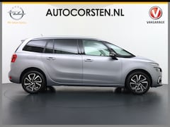 Citroën Grand C4 SpaceTourer - 1.2T 131pk AUT-8 7p. Camera Navi Parkeerhulp Keyless 1/2Leer Stoelverw. Flippers Dab Apple