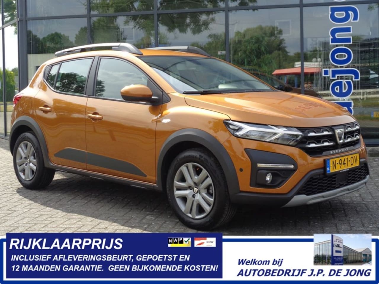 Dacia Sandero Stepway - 1.0 TCe 100 Bi-Fuel Comfort LPG-G3 Climate Camera Keyless entry/start Parkeersensoren voor en achter - AutoWereld.nl