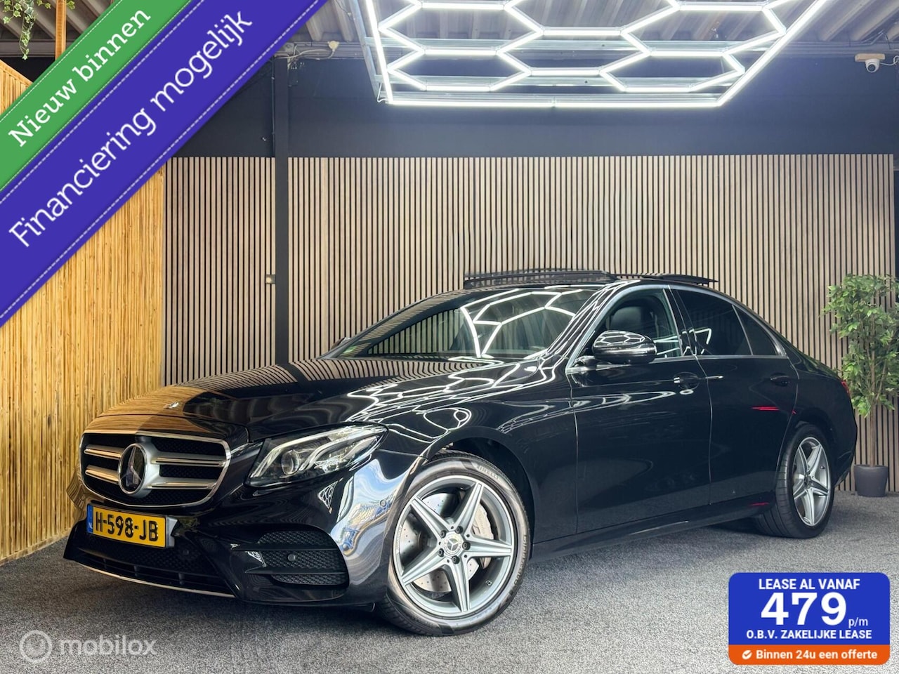 Mercedes-Benz E-klasse - 300 e Business Solution AMG | Pano | 360 - AutoWereld.nl