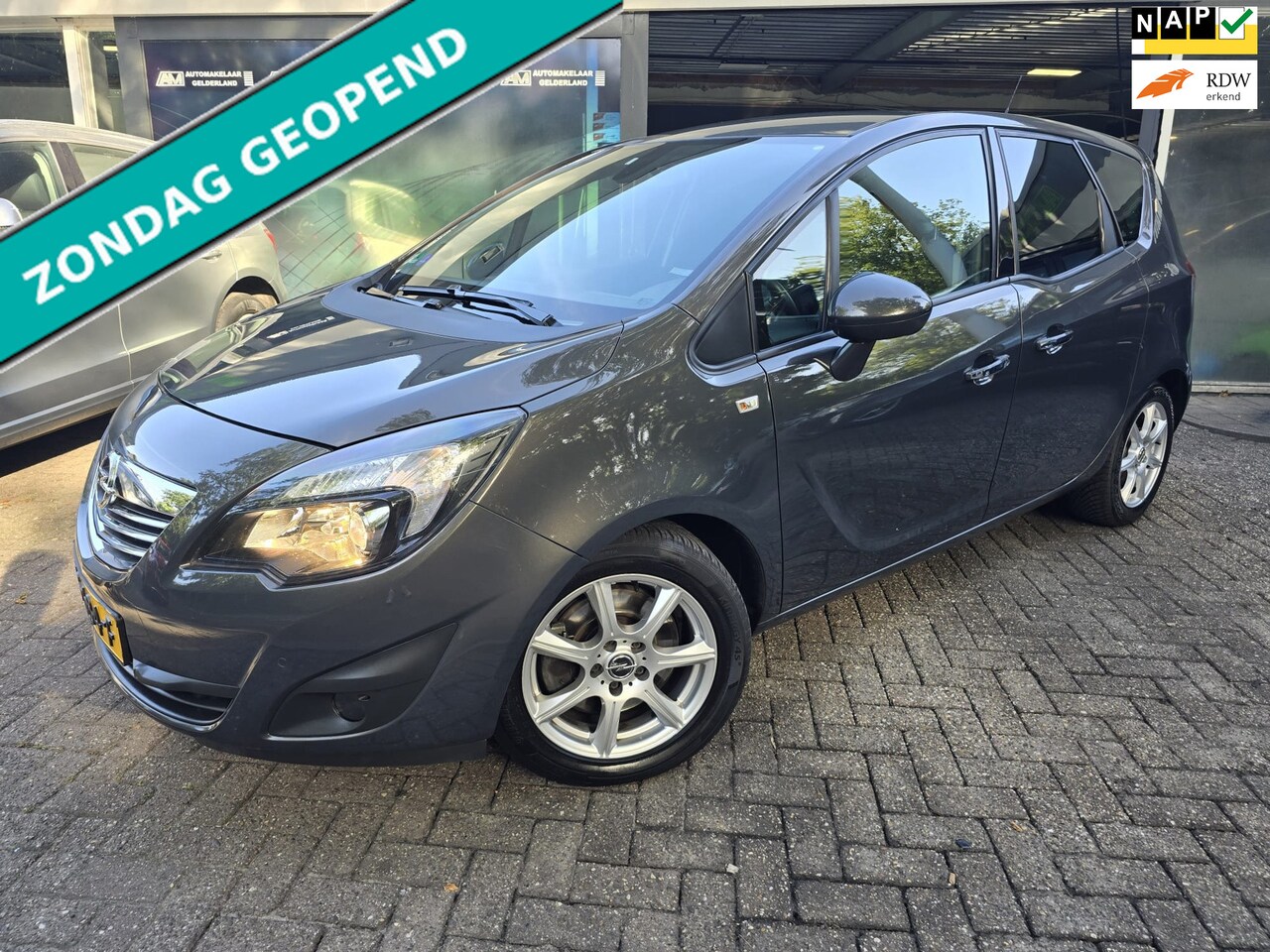 Opel Meriva - 1.4 Turbo Design Edition | AUTOMAAT | 12MND GARANTIE | NAVI | CRUISE | TREKHAAK | - AutoWereld.nl