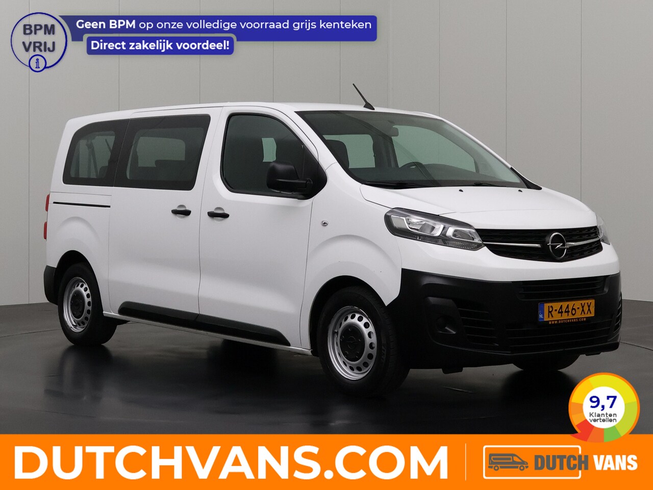 Opel Vivaro Combi - 1.5CDTI 120PK Lang Personenbus | 9-Persoons | Airco | Cruise | - AutoWereld.nl