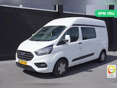 Ford Transit Custom - 2.0 TDCI L2H2 Dubbel Cabine EURO 6 - Airco - Cruise - PDC - € 14.900, - Excl