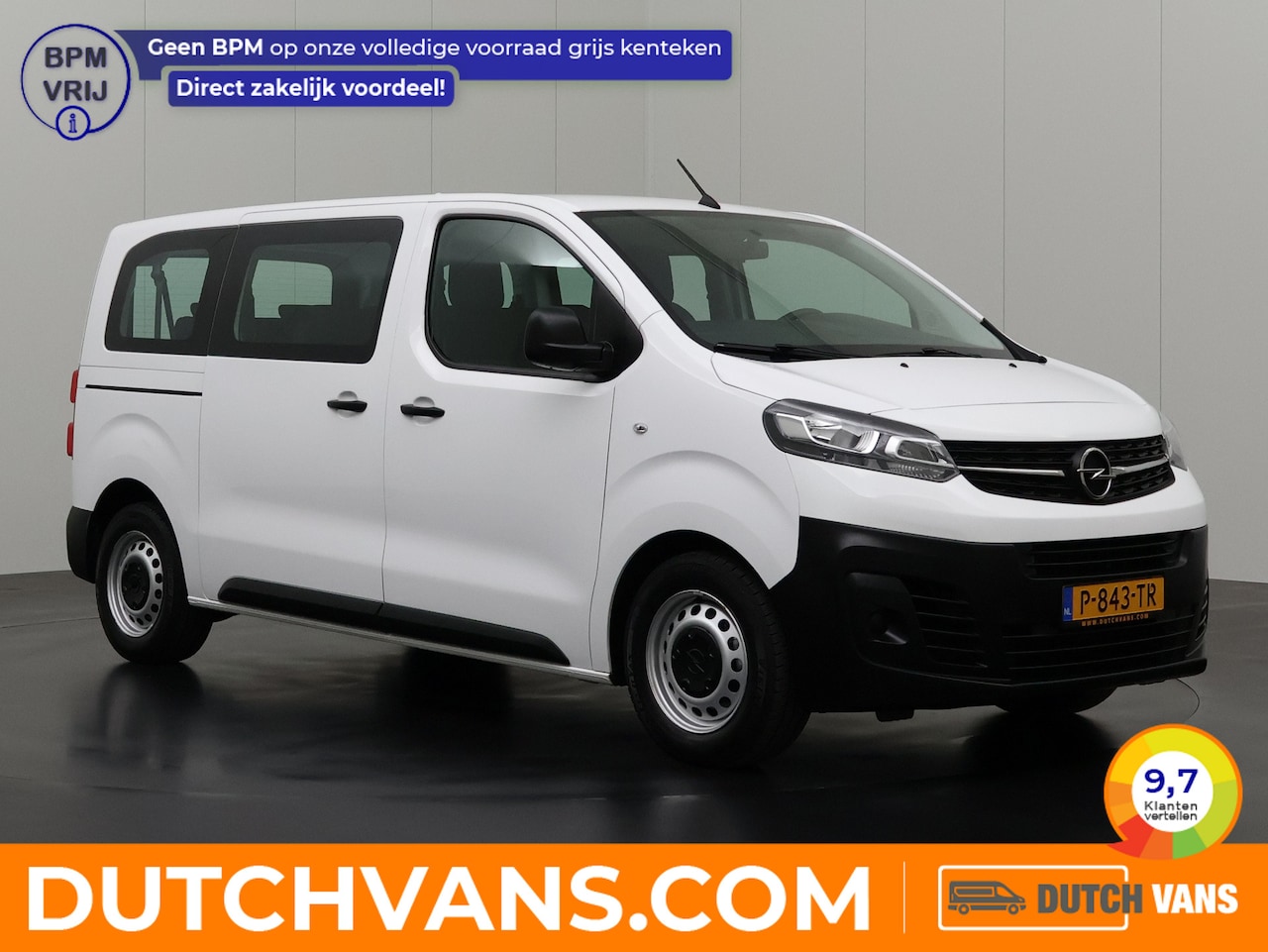 Opel Vivaro Combi - 1.5CDTI 120PK Lang Personenbus | 9-Persoons | Airco | Cruise - AutoWereld.nl
