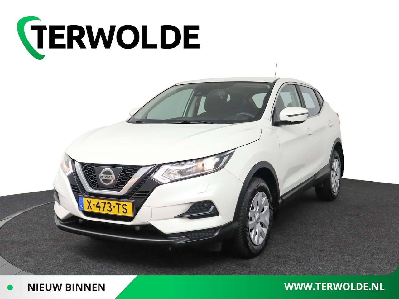 Nissan Qashqai - 1.2 Visia | Cruise control | Hill hold assist | LED dagrijverlichting | Airco | DAB | Blue - AutoWereld.nl