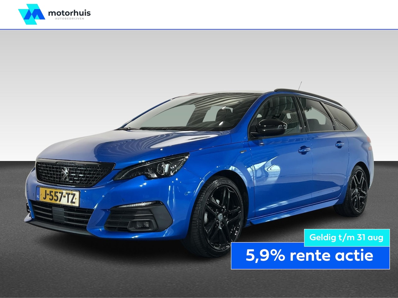 Peugeot 308 SW - 1.2 PureTech 130pk EAT8 Blue Lease GT-line| TREKHAAK | PANORAMADAK - AutoWereld.nl
