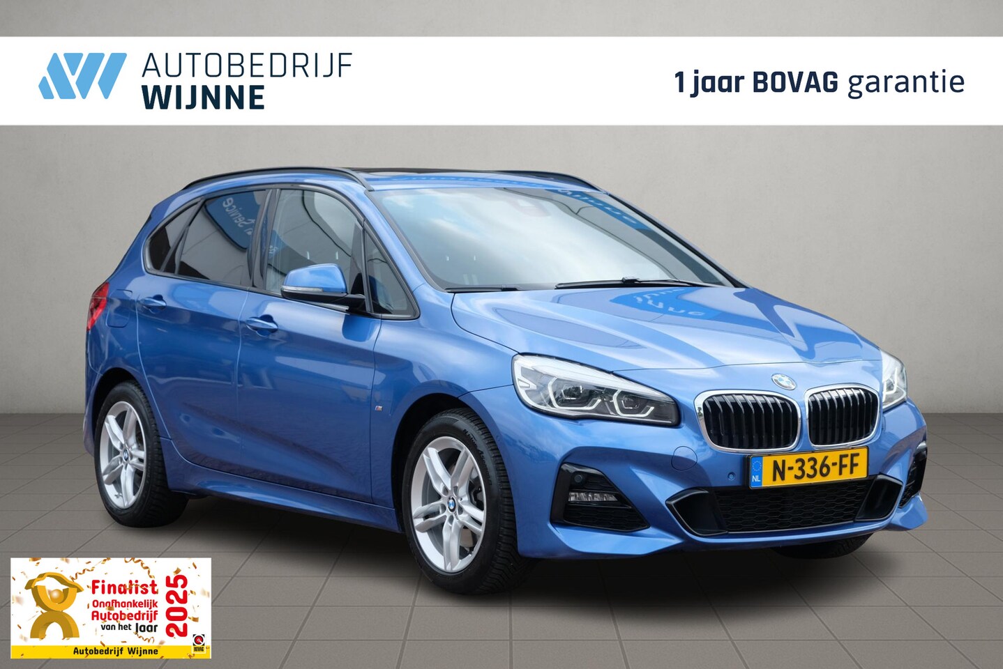BMW 2-serie Active Tourer - 220i 192pk Aut. M Sport | Navi | Full LED | Panoramadak | Head-up Display | Camera | Clima - AutoWereld.nl