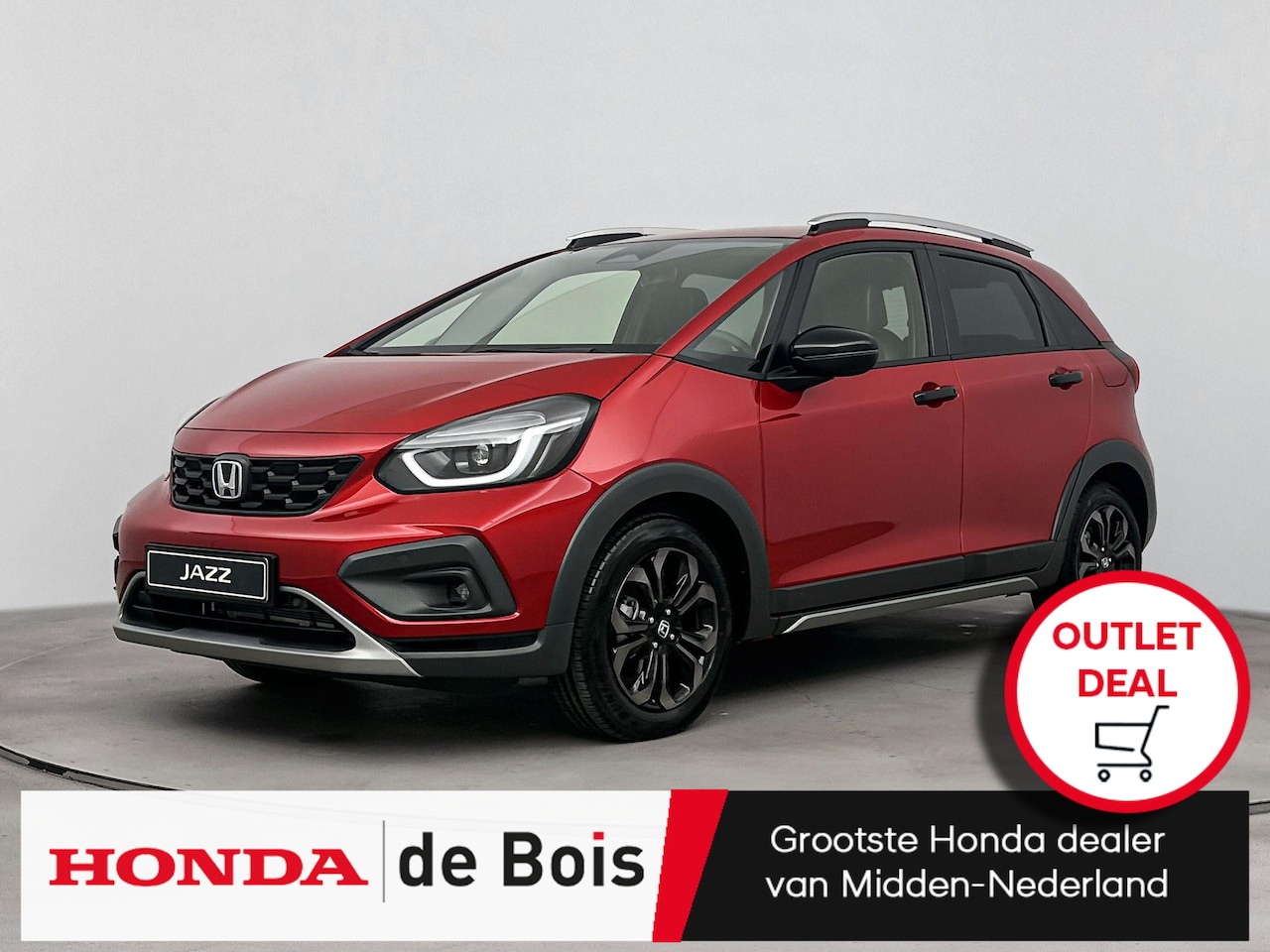 Honda Jazz - 1.5 e:HEV Advance Crosstar | Incl. €4000,- Bonus! | Direct instappen! | Tot 10 jaar garant - AutoWereld.nl