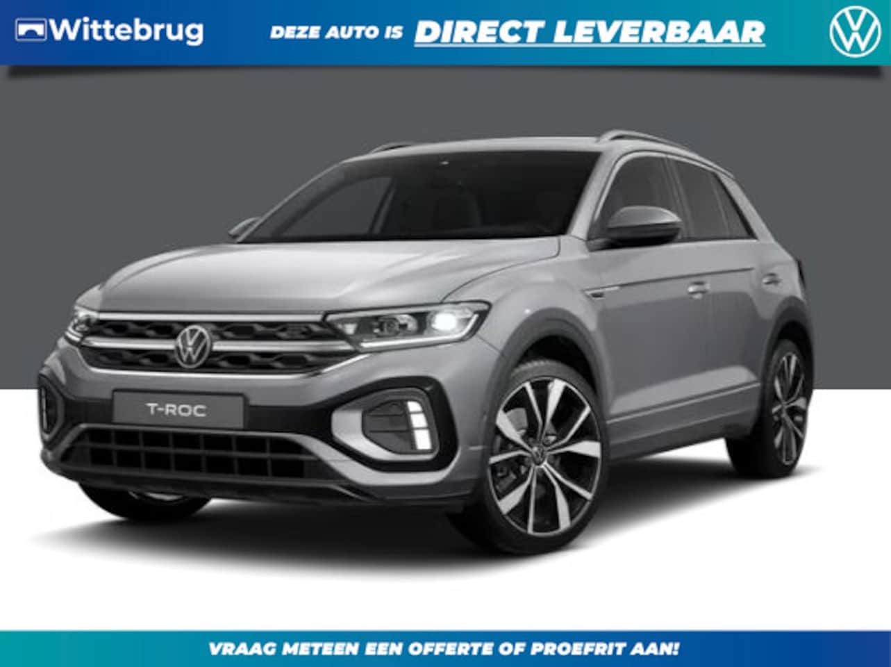 Volkswagen T-Roc - 1.5 TSI R-Line Business !!!Profiteer ook van 2.000 EURO inruilpremie!!! - AutoWereld.nl