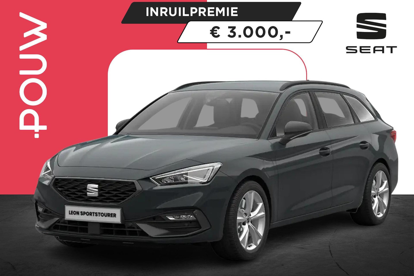 SEAT Leon Sportstourer - 1.5 TSI 204pk e-Hybrid FR Business | Safe Drive Pack | Climate Control - AutoWereld.nl