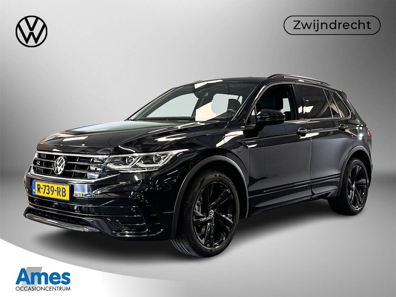 Volkswagen Tiguan - 1.4 245pk TSI eHybrid R-Line Business+ Business+Black Style | Parkeersensoren voor en acht - AutoWereld.nl