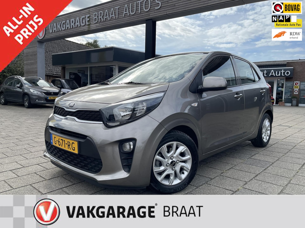 Kia Picanto - 1.0 MPi l CARPLAY l CRUISE l RIJKLAAR! - AutoWereld.nl