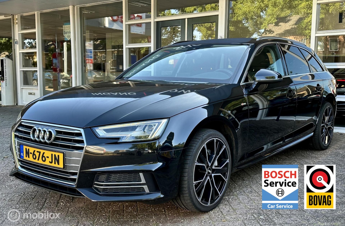 Audi A4 Avant - 2.0 TDI Sport S line black edition Led, Climat, Pdc, LM.. - AutoWereld.nl