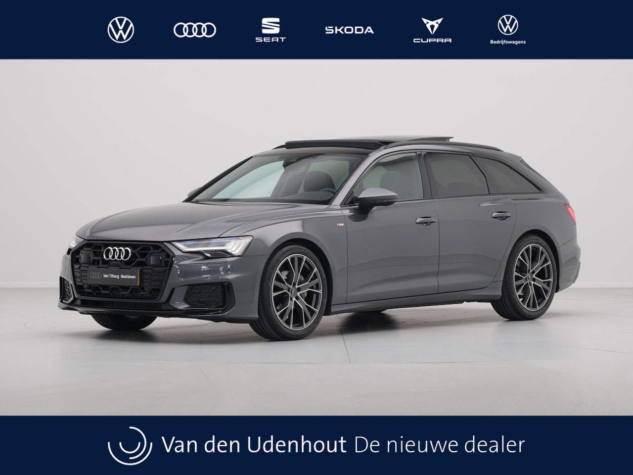 Audi A6 Avant - 40 TFSI 204 pk S line edition Competition Panorama DAB Elektr. Verst. Stoelen Memory 64 - AutoWereld.nl
