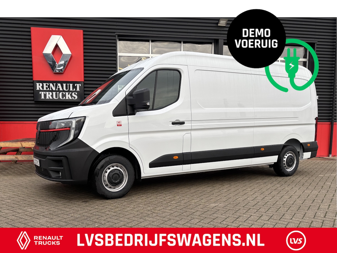 Renault Master E-Tech - 87 kWh, 130 kW snelladen, L3H2 Demonstratieauto, Laadruimte betimmering, Side-bars, Camera - AutoWereld.nl
